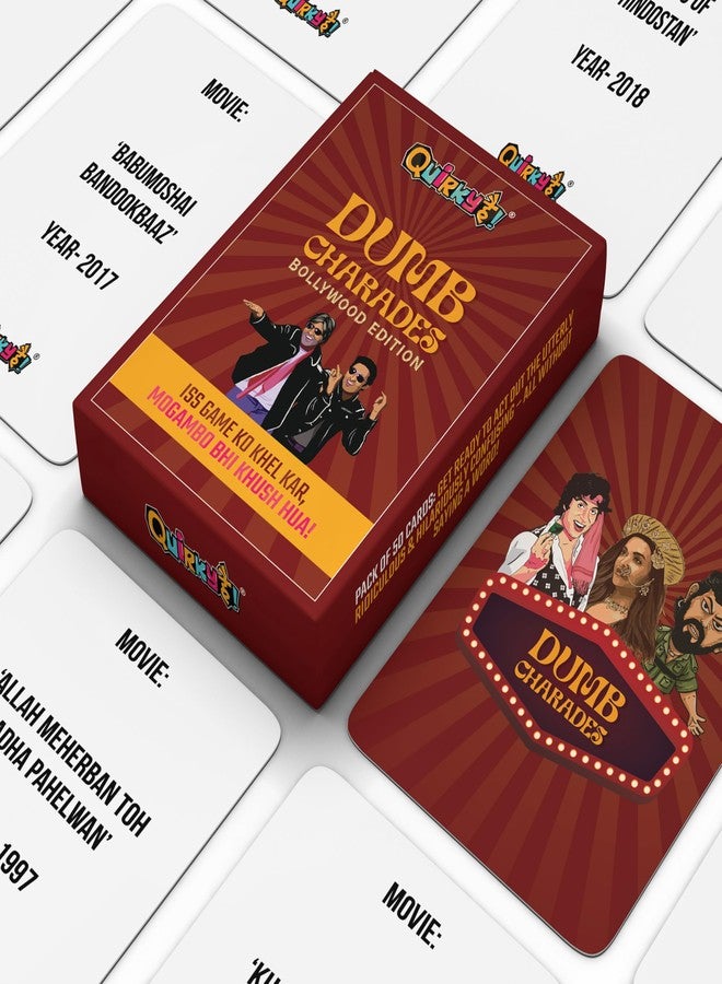 Gangaur Quiz Safari & Bollywood Dumb Charades Card Game Combo - Fun & Educational Games for Kids & Adults - Perfect for Game Nights, Parties & Family Fun | Ages 6+ - Image 3